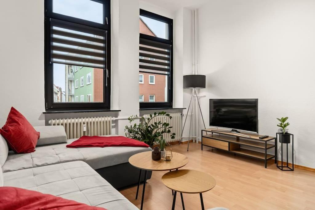 Zentrales Apartment - 2 Boxspringbetten - Netflix Kassel Dış mekan fotoğraf